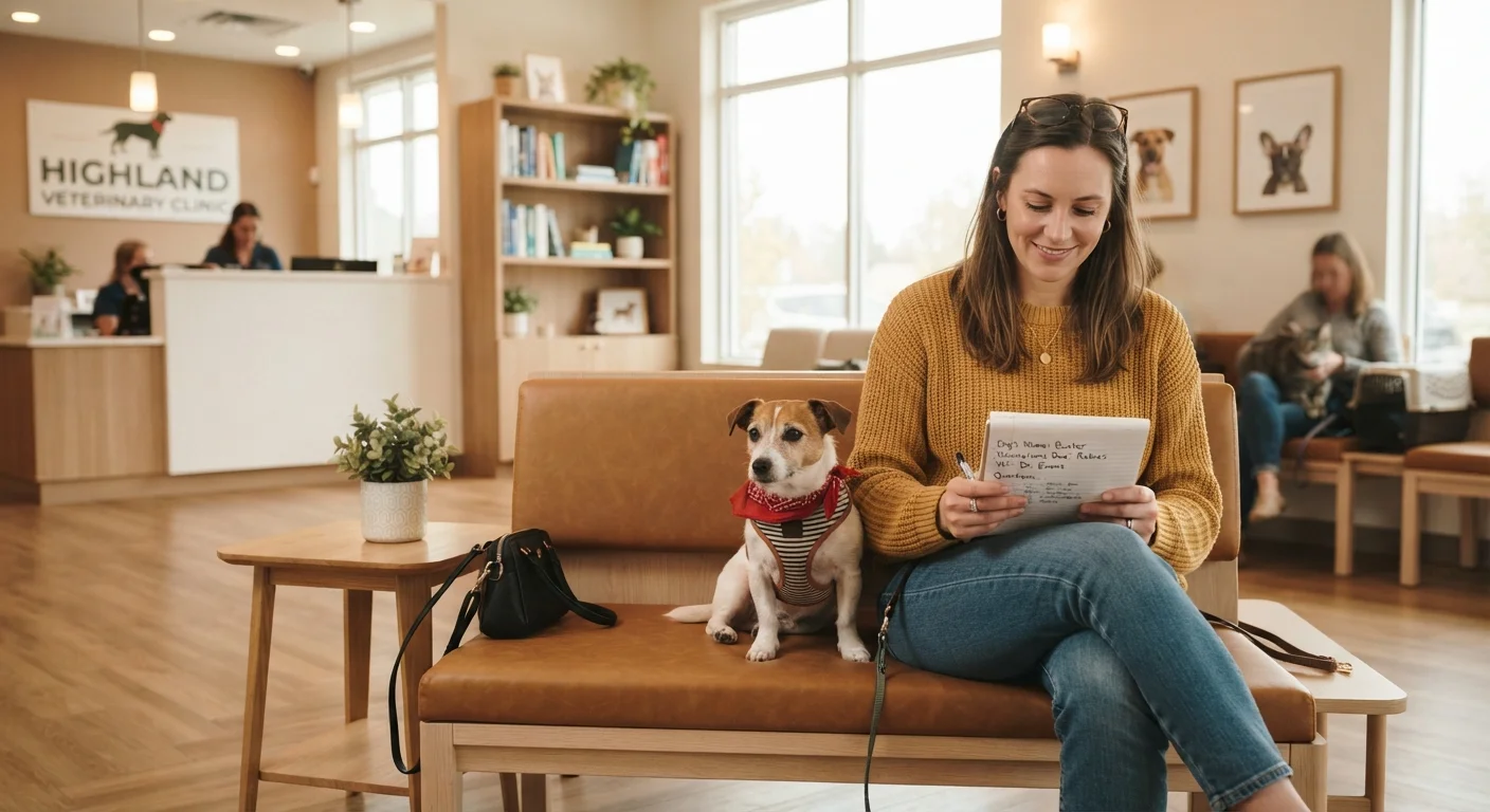 Before and After a Vet Appointment: A Pet Health Checklist
