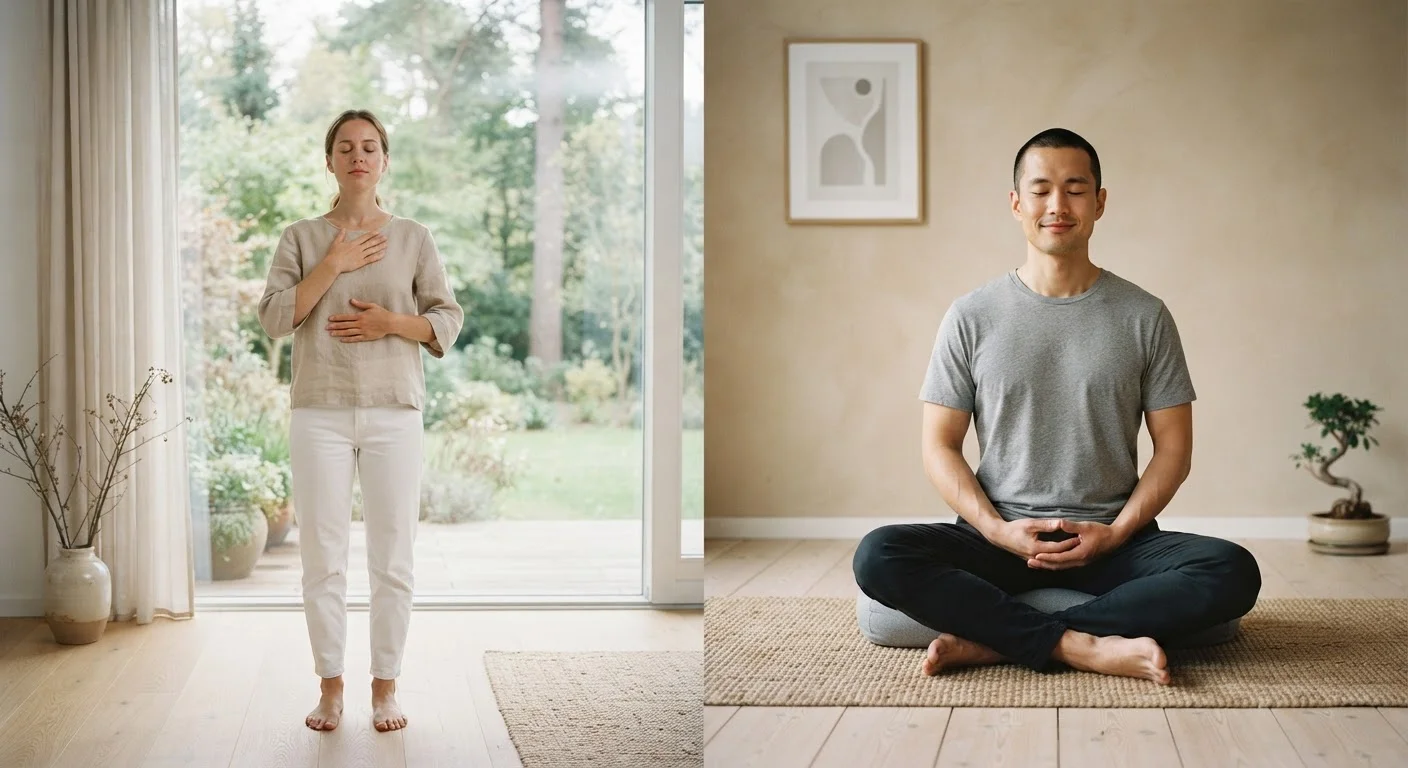 Breathwork vs. Meditation: Choosing the Right Calm-Down Practice for You