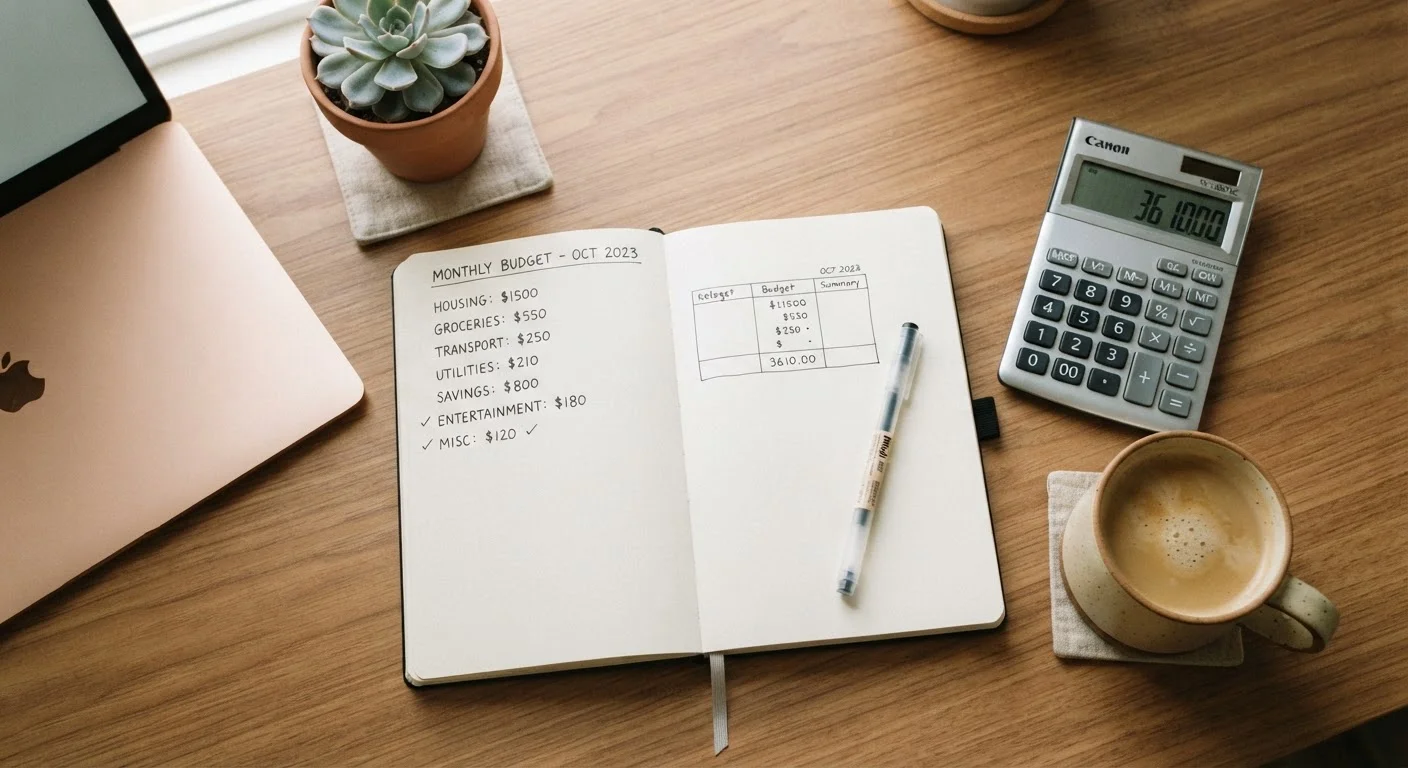 Building a Monthly Budget That You'll Actually Stick To