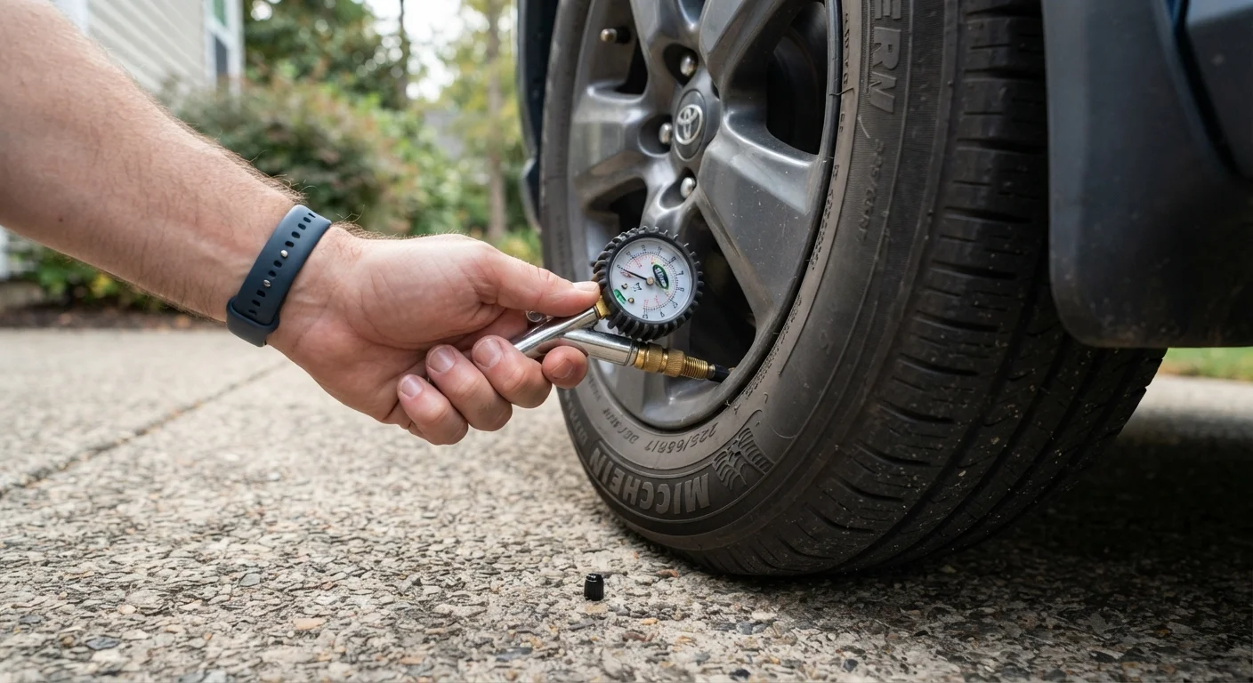 Checking Your Tyre Pressure the Right Way