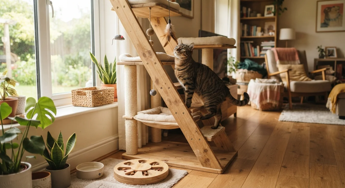 Environmental Enrichment for Indoor Pets: Beyond the Toy Basket