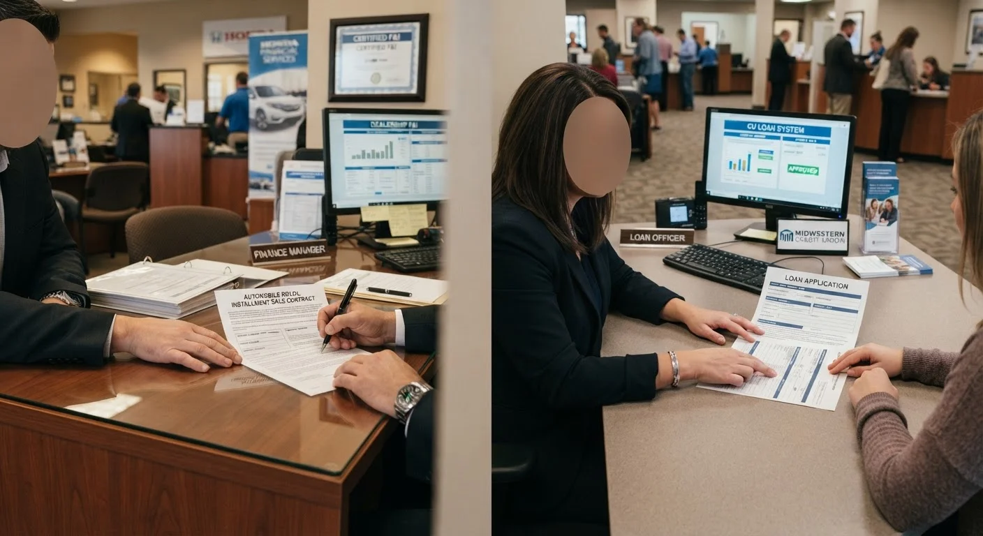 Financing Through a Dealership vs. Your Own Bank or Credit Union