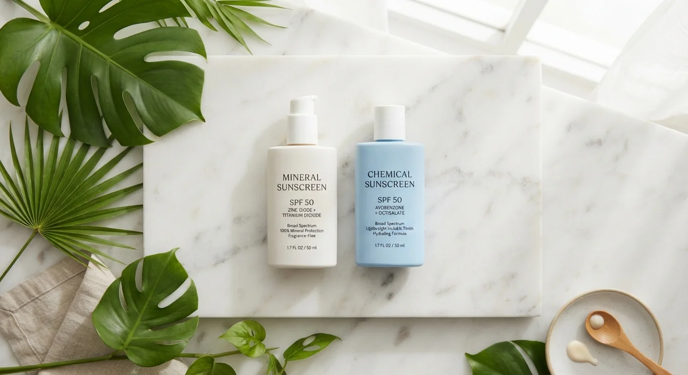 Physical vs. Chemical Sunscreen: What Sets Them Apart