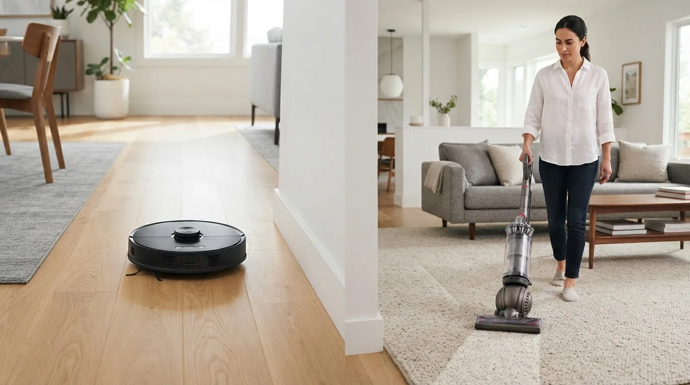 Robot Vacuums vs. Traditional Vacuums: Cleaning Performance Side by Side
