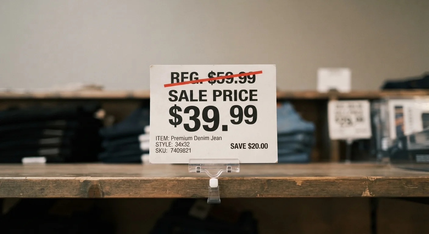Sale Price vs. True Discount: What the Numbers Actually Mean