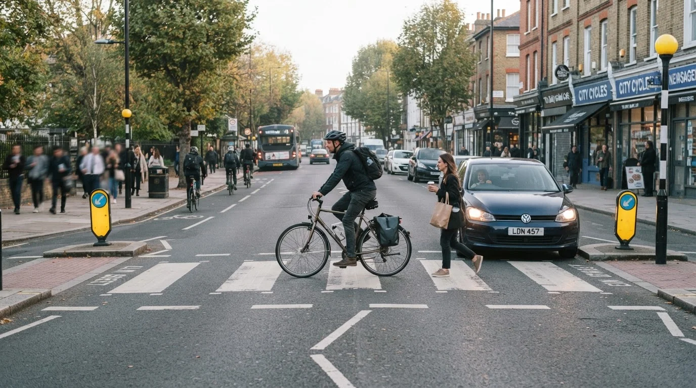 Sharing the Road Safely with Cyclists and Pedestrians