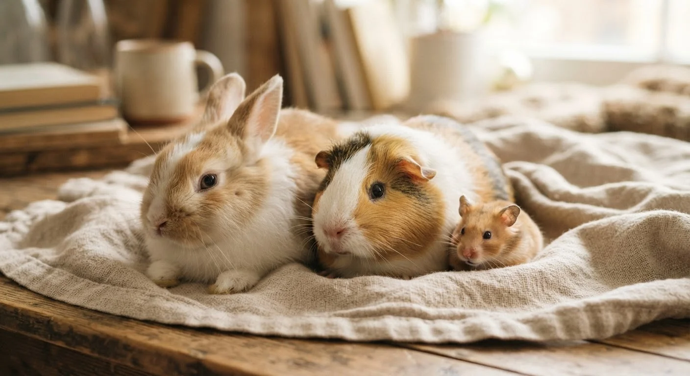 Small Pets, Big Responsibilities: Guinea Pigs, Rabbits, and Hamsters